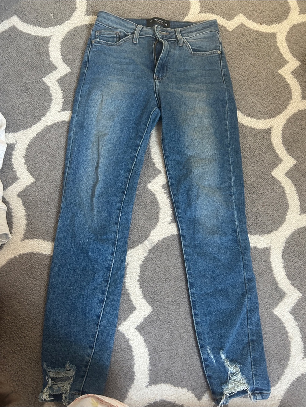 Just Black Denim Classic Slim Fit Women’s Jeans - Blue